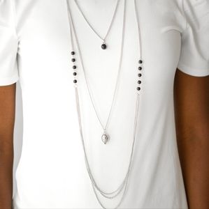 Necklace with earrings